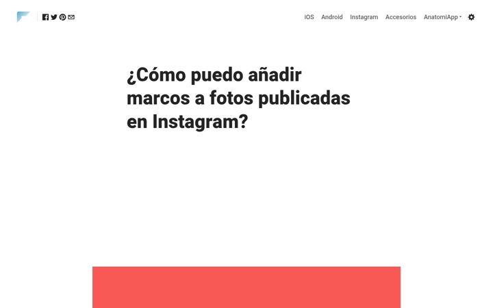 Screenshot of anatomiapp.es