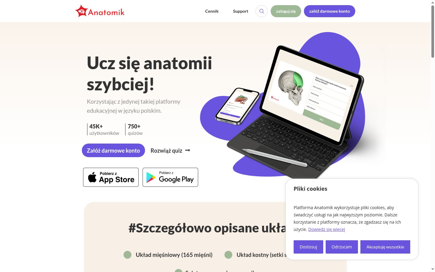 Posnetek zaslona pasice za privolitev, prikazane pred kakršno koli interakcijo