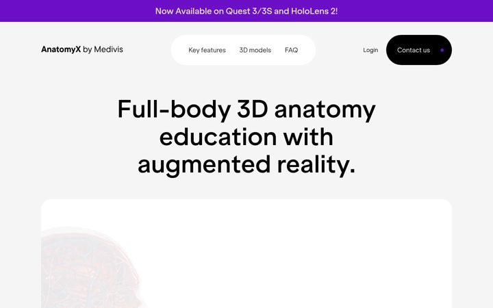 Screenshot of anatomyx.com