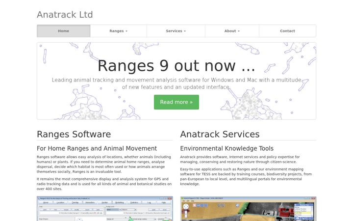 Screenshot of anatrack.com
