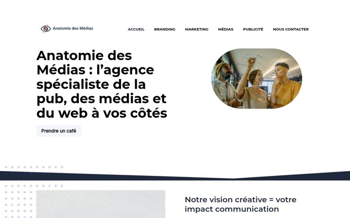 Screenshot of anatregie.fr