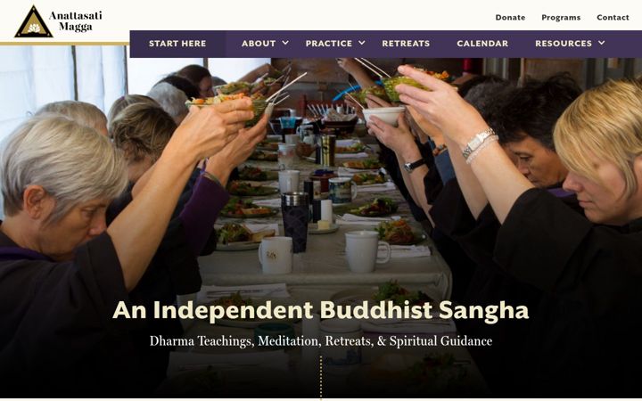 Screenshot of anattasatimagga.org