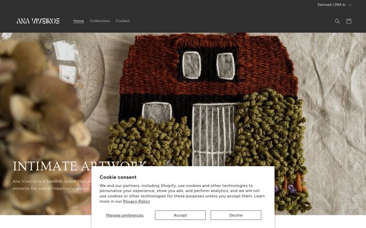 Screenshot of anaviveiros.com