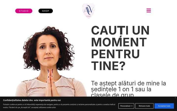 Screenshot von anawerczberger.ro
