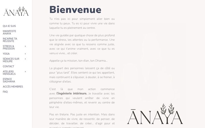 Screenshot of anaya-coaching.fr