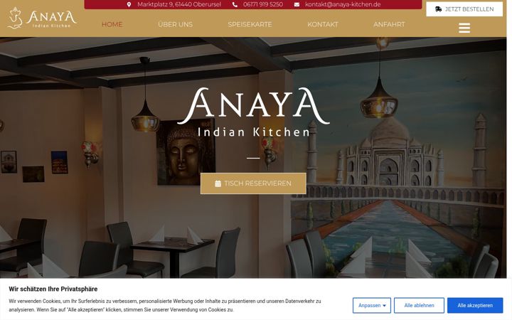 Screenshot of anaya-oberursel.de