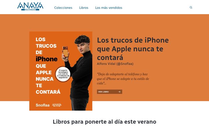 Screenshot of anayamultimedia.com