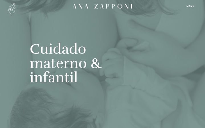 Screenshot of anazapponi.com.br