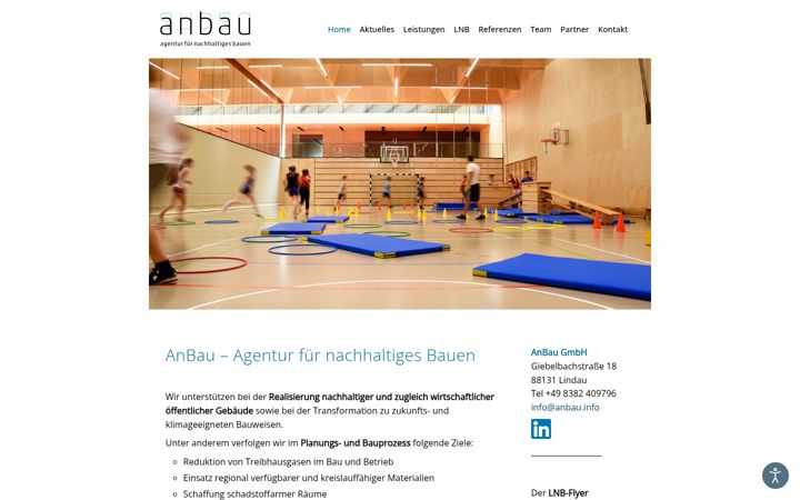 Screenshot of anbau.info