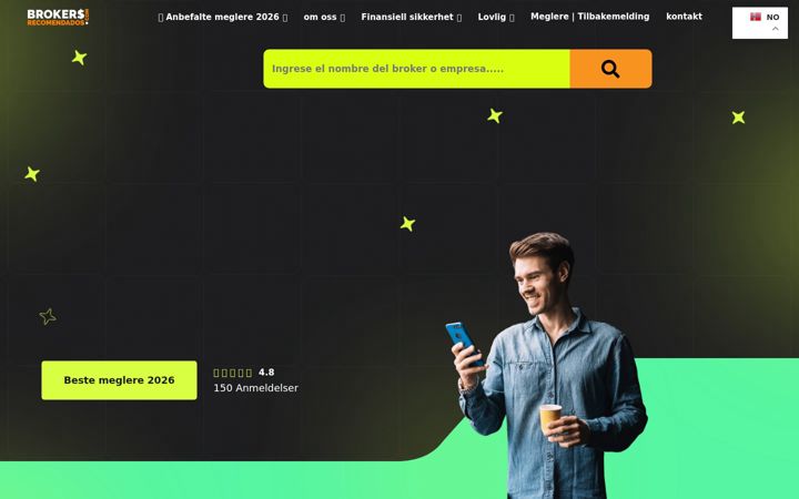 Screenshot of anbefalt-brokers.com