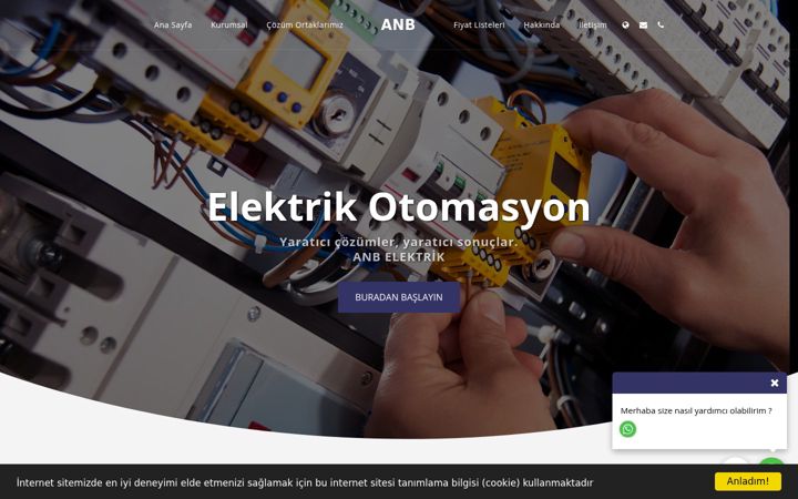 Screenshot of anbelektrik.com