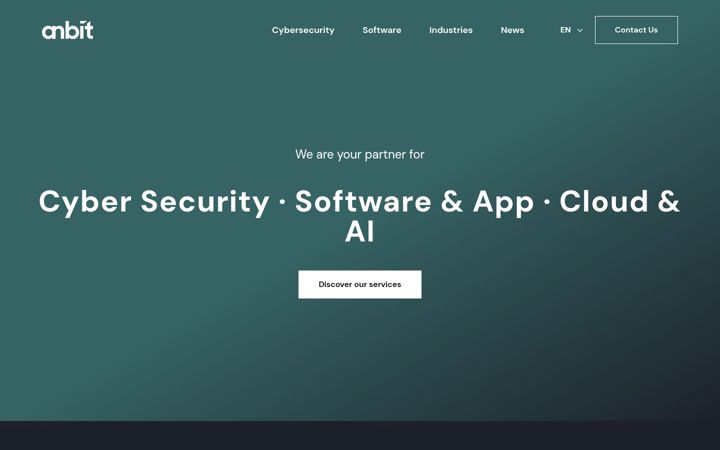 Screenshot of anbit.io