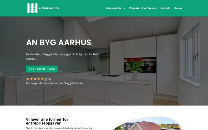 Screenshot stránky anbygaarhus.dk