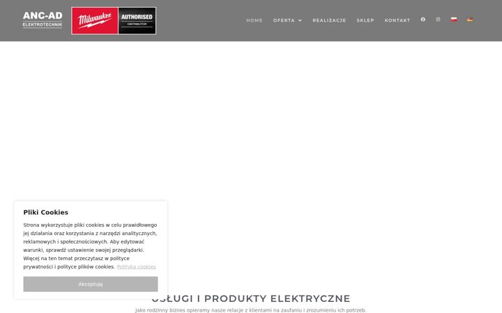 Screenshot of anc-ad.eu