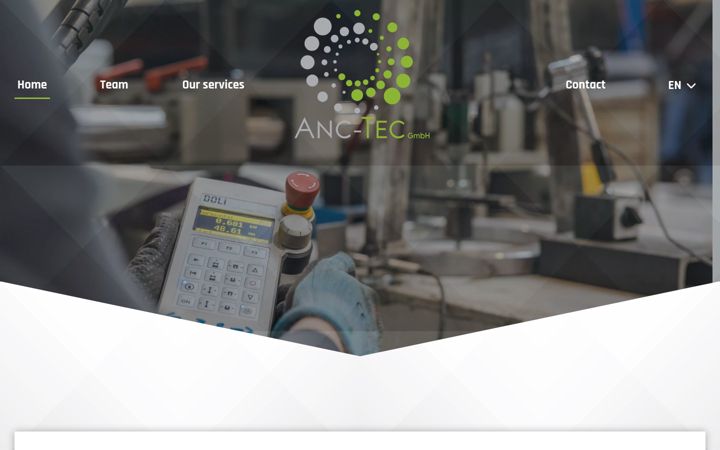 Screenshot of anc-tec.com