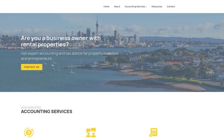 Screenshot of anca.co.nz