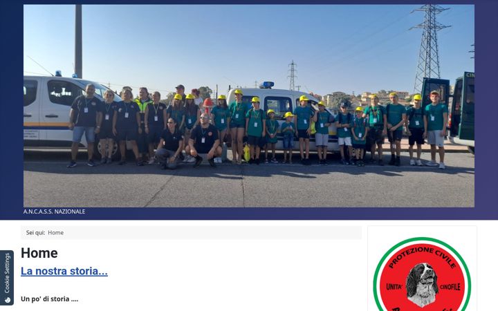 Screenshot of ancass.it
