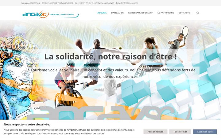 Screenshot of ancavtt.com