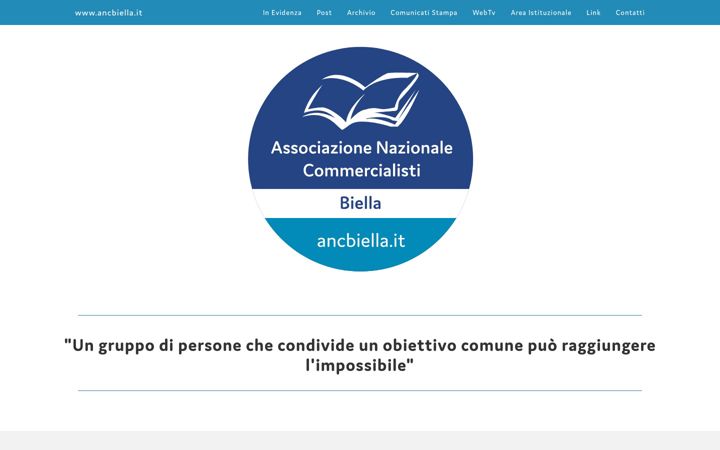Screenshot of ancbiella.it