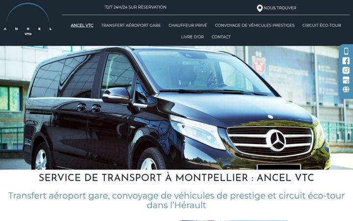 Screenshot of ancel-vtc-prestige.fr