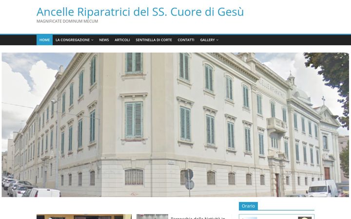 Screenshot of ancelleriparatrici.it