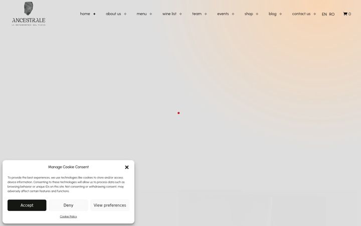 Screenshot of ancestrale.ro