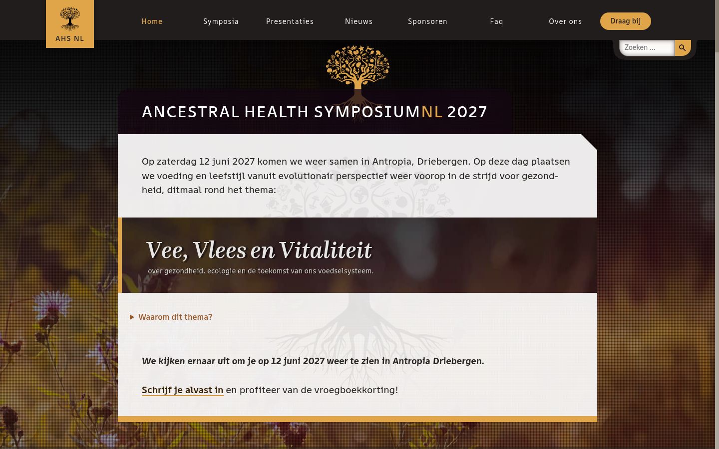 Skærmbillede af samtykkebanneret, som det blev vist før nogen interaktion