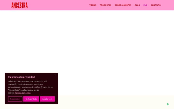 Screenshot of ancestrasuplementos.com