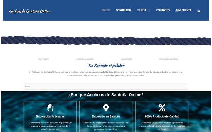 Екранна снимка на anchoasdesantonaonline.es