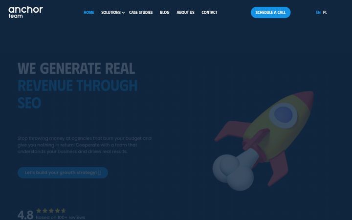 Screenshot of anchor.team