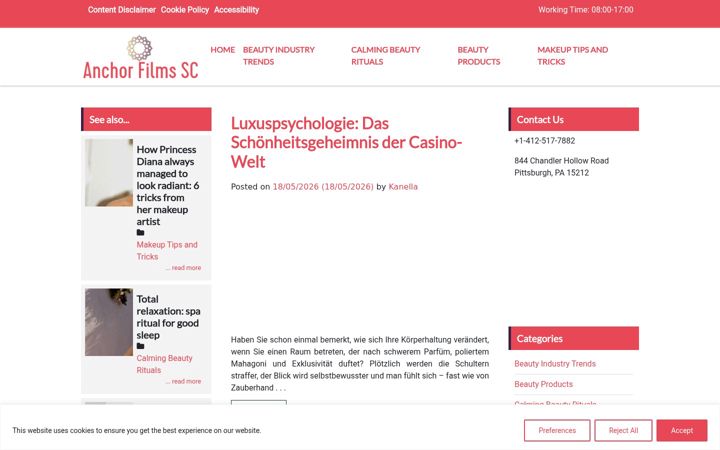 Screenshot of anchorfilmssc.com