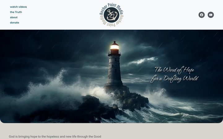 Screenshot of anchorpointmedia.org
