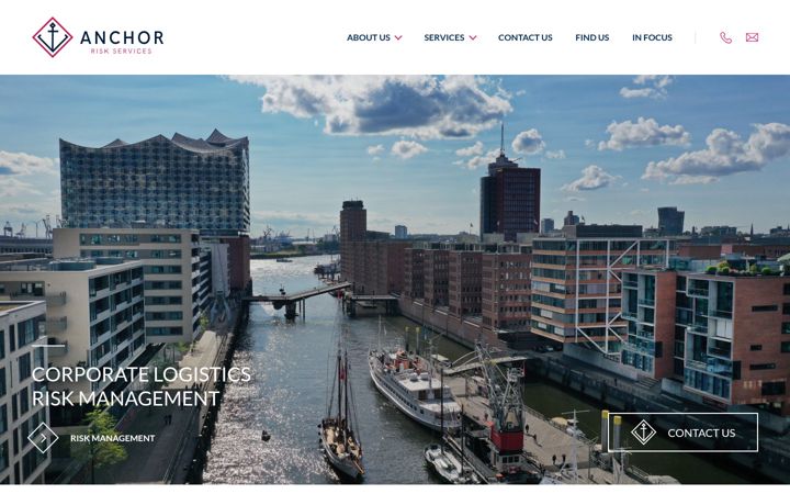 Screenshot of anchorrisk.com