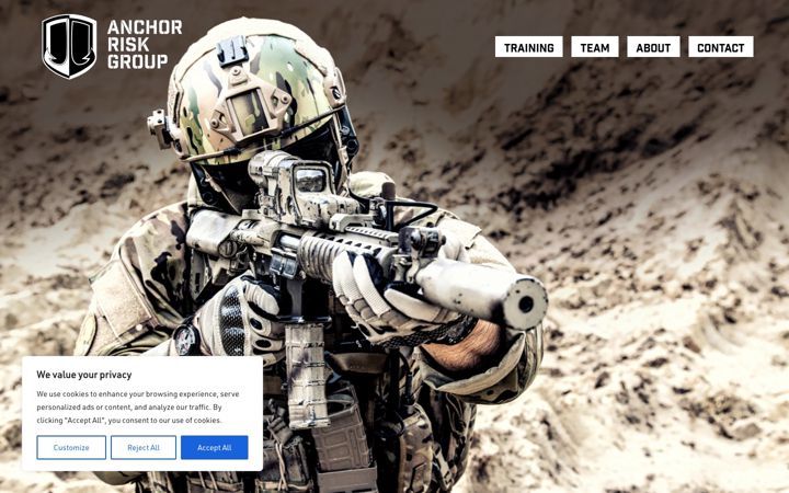 Screenshot of anchorriskgroup.com