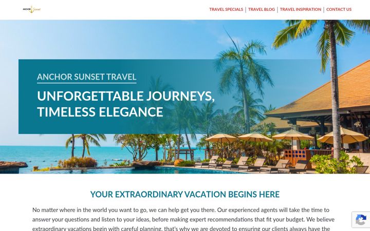 Screenshot of anchorsunset.com