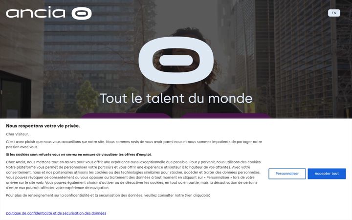 Screenshot of ancia.ca