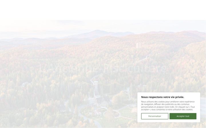 Screenshot of anciennepisciculture.ca