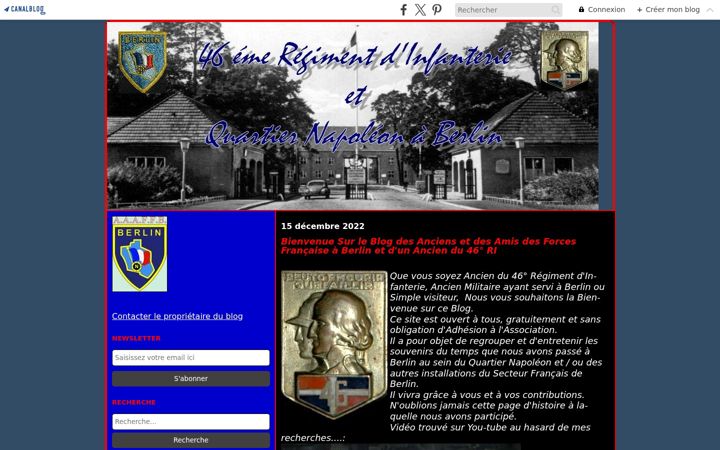Screenshot of anciensdu46eri.com