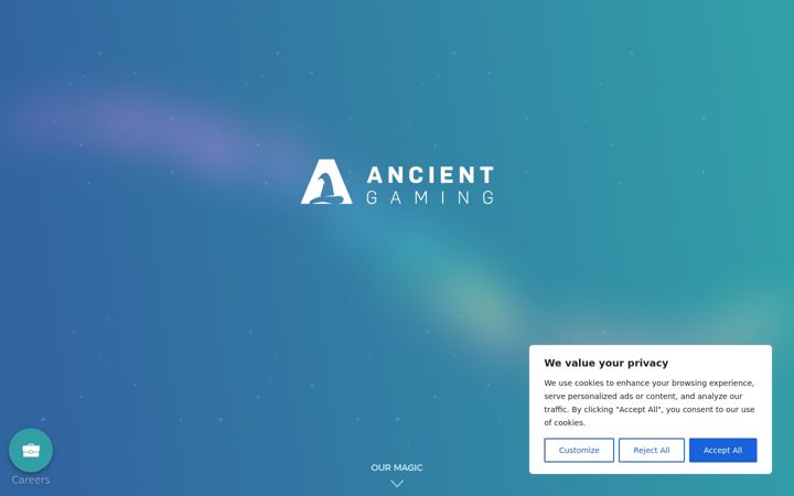 Screenshot of ancient.gg