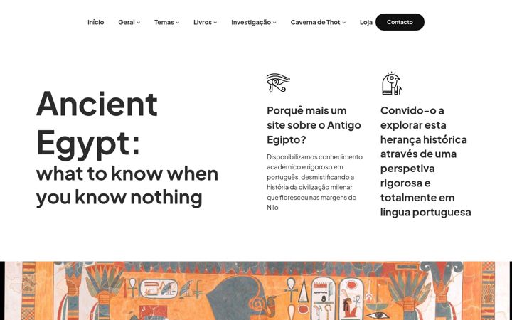 Screenshot of ancientegyptwhattoknow.com