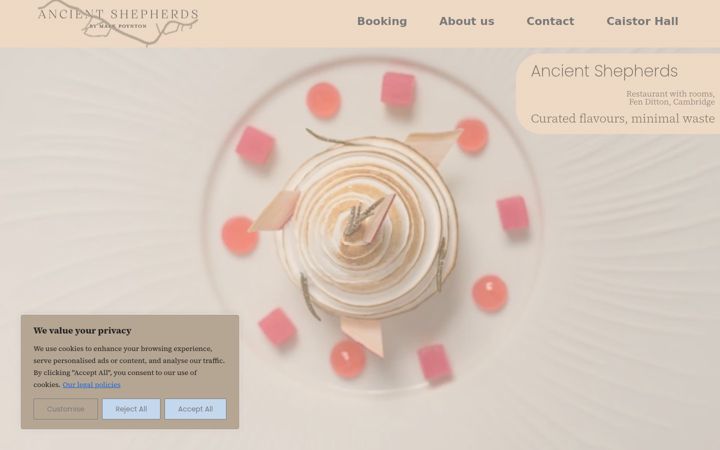 Screenshot of ancientshepherds.com