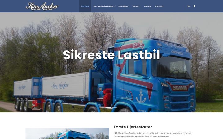 Screenshot of ancker.dk