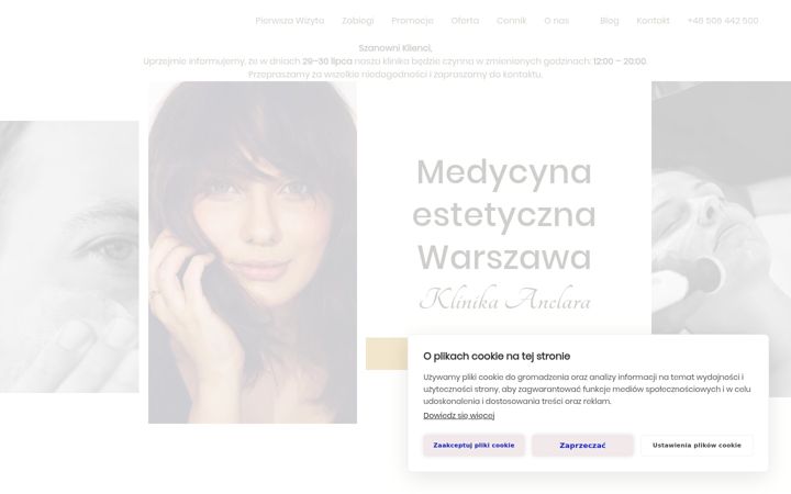 Posnetek zaslona anclara.pl