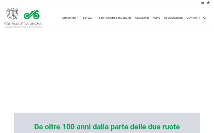 Screenshot stránky ancma.it