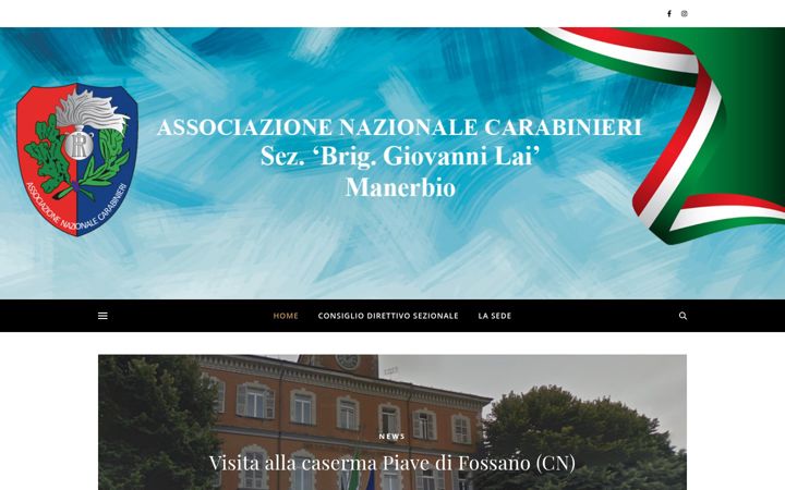 Screenshot of ancmanerbio.it