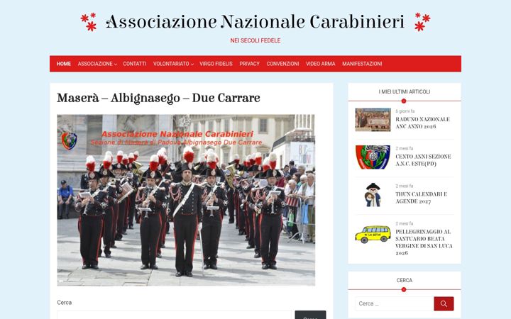 Screenshot of ancmaserapd.altervista.org