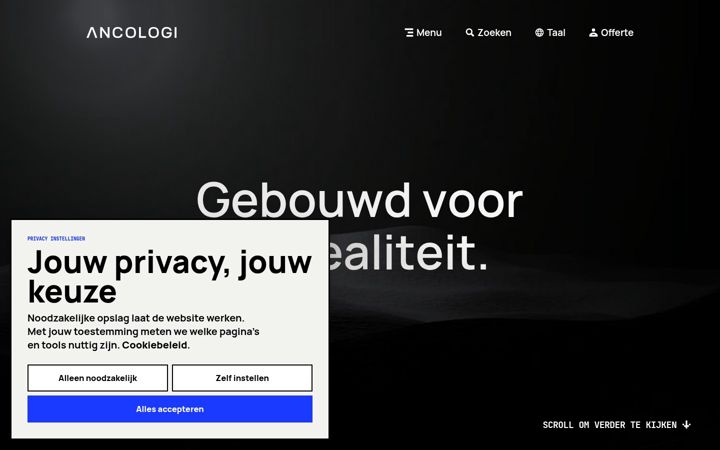 Screenshot of ancologi.com