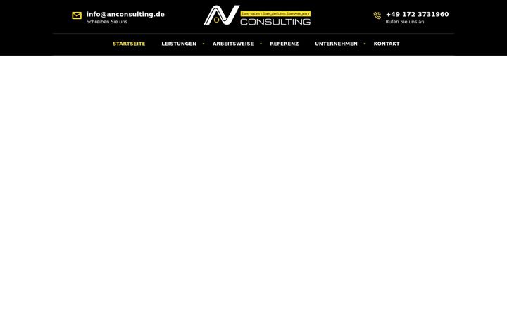Screenshot of anconsulting.de