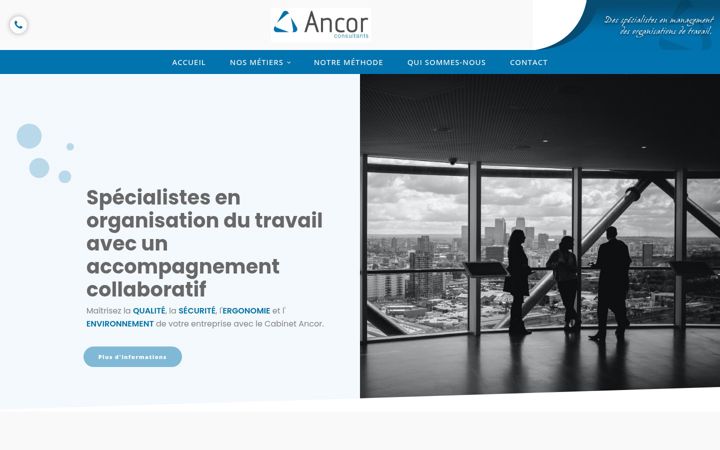 Screenshot of ancor-consultants.fr