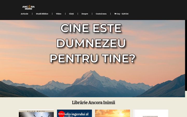 Screenshot of ancorainimii.ro